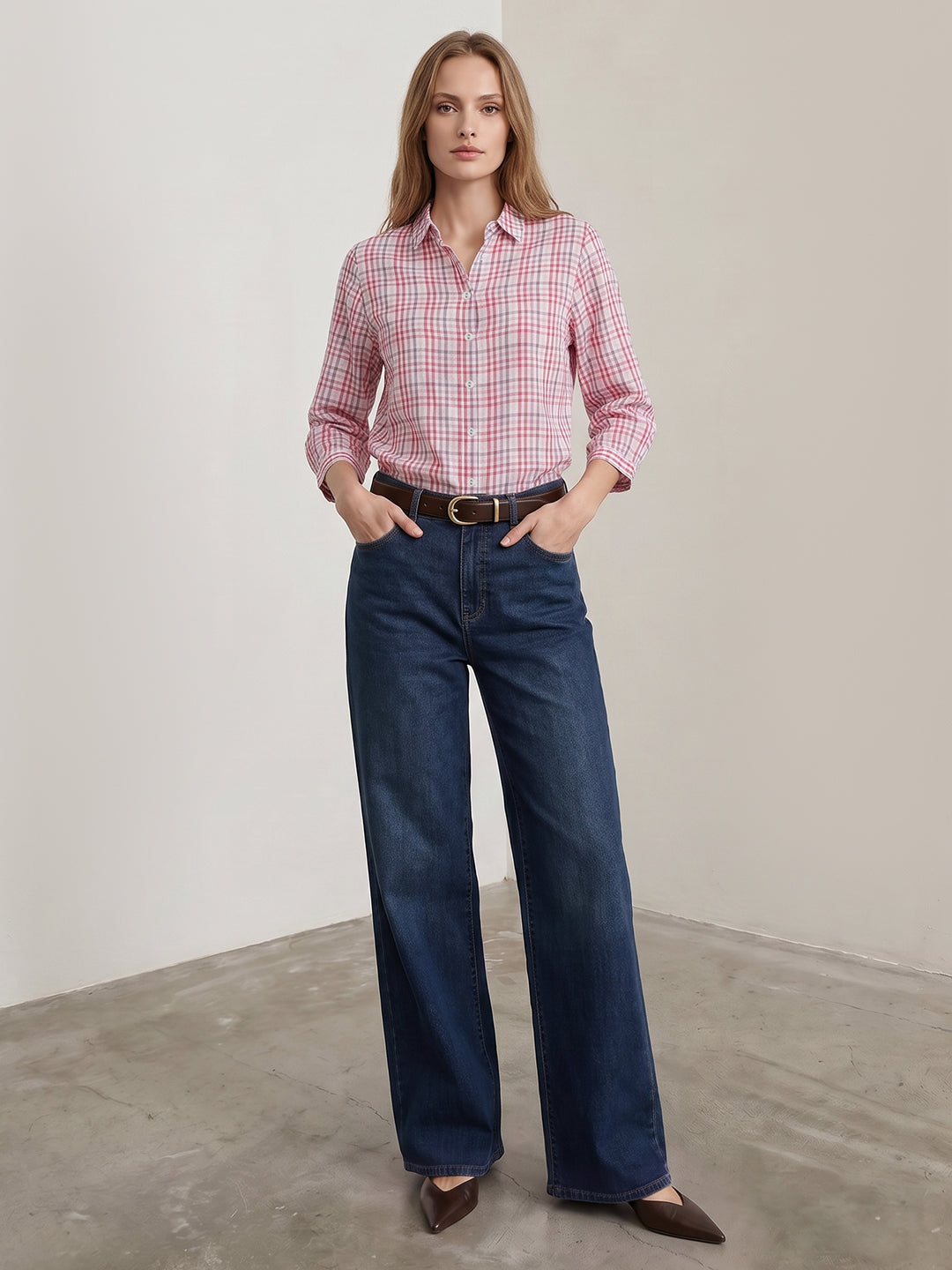 Women Pink/Purple Shirt