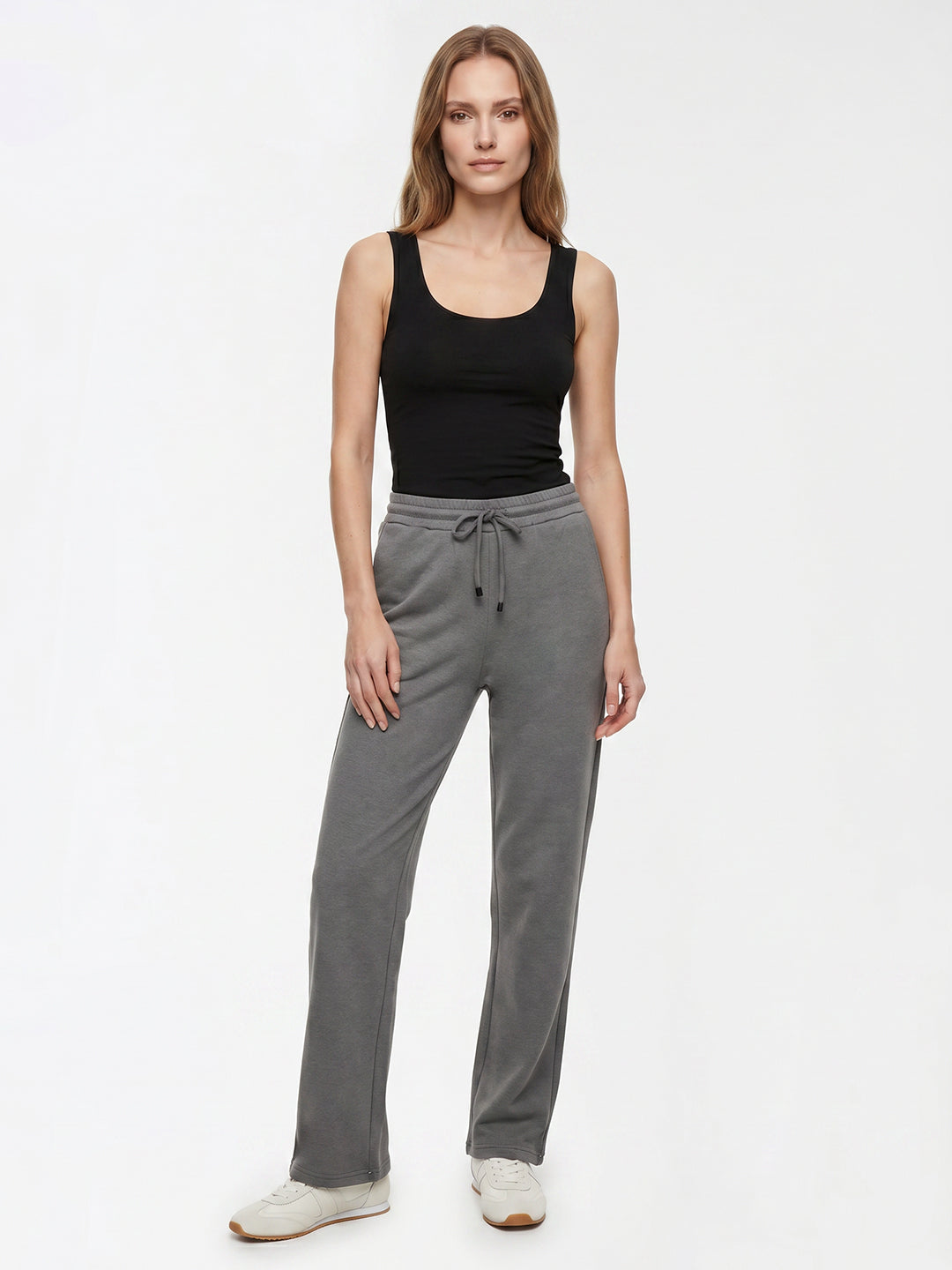Women Steel Grey Joggers