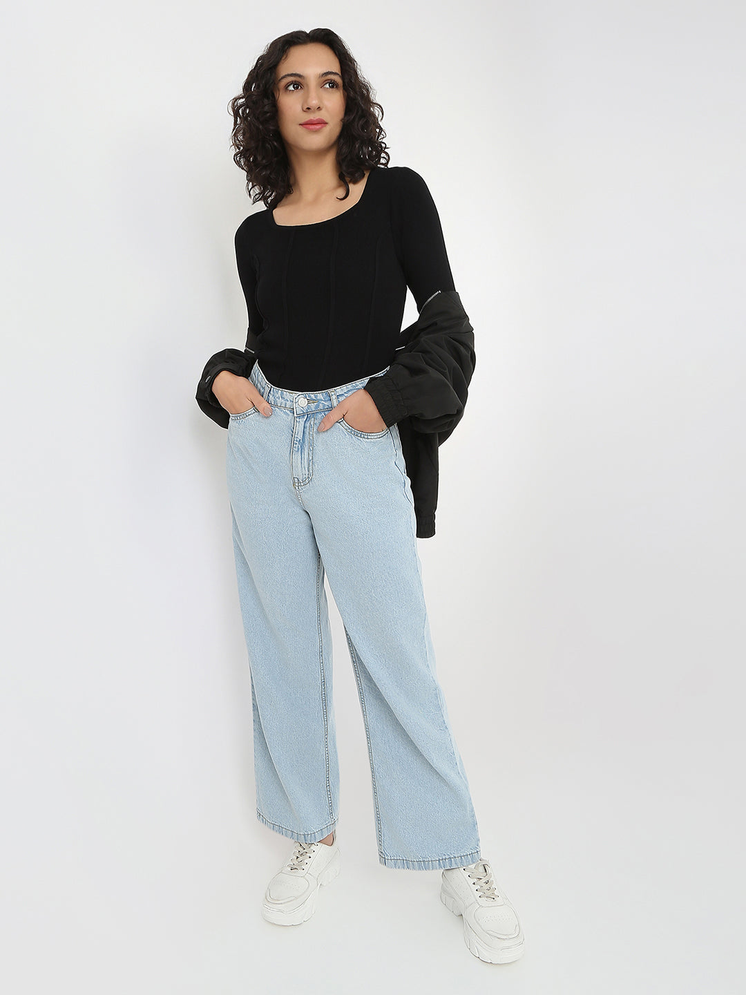 Women Flat Knit Top