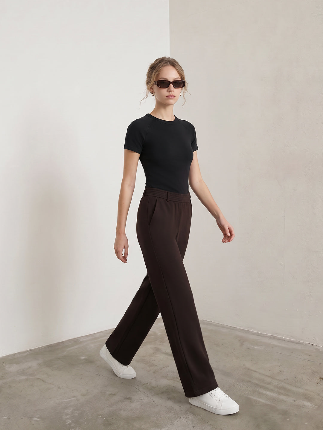 Dark Sepia Joggers