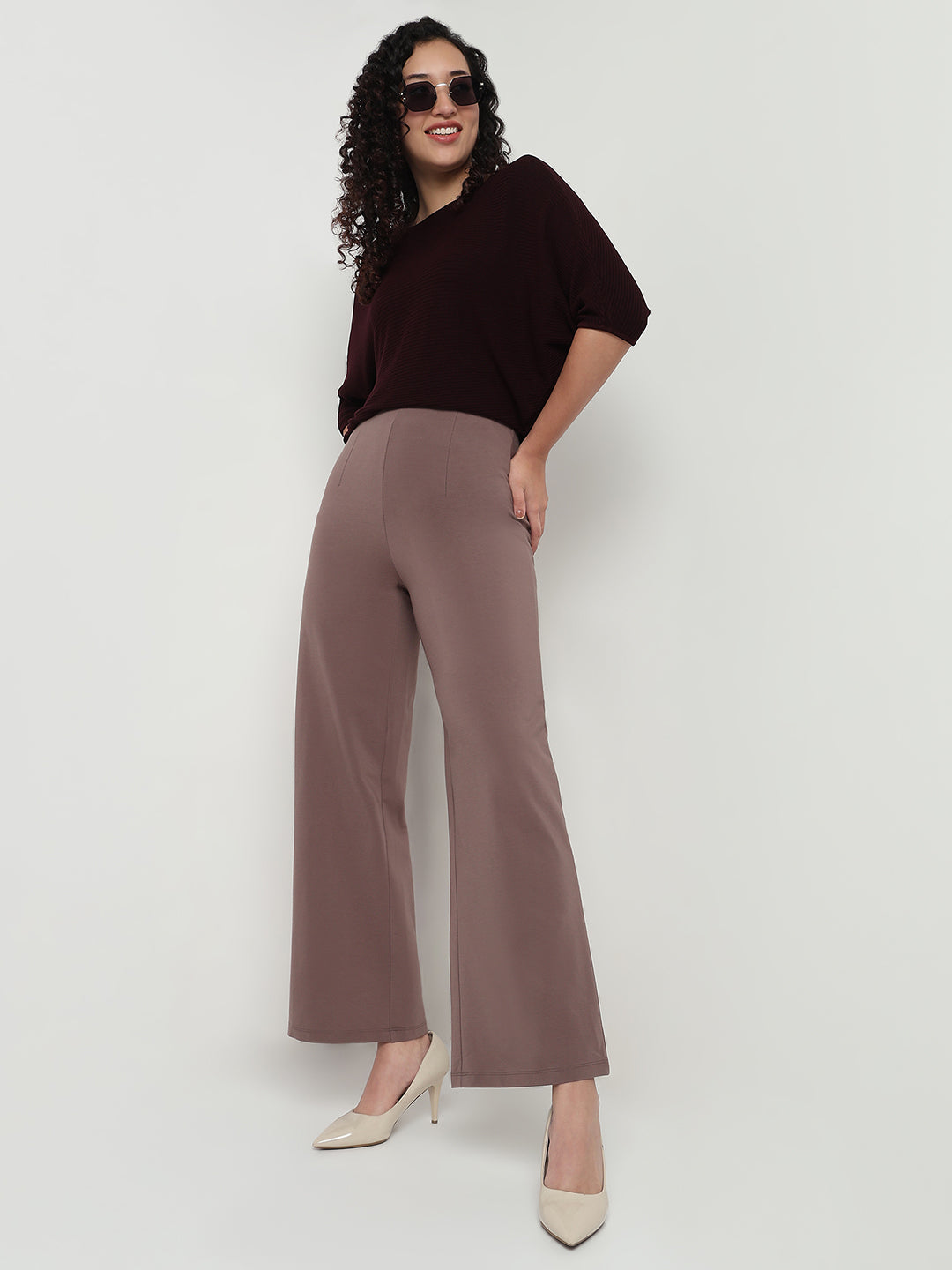 Women G Mouse Wide Leg Treggings