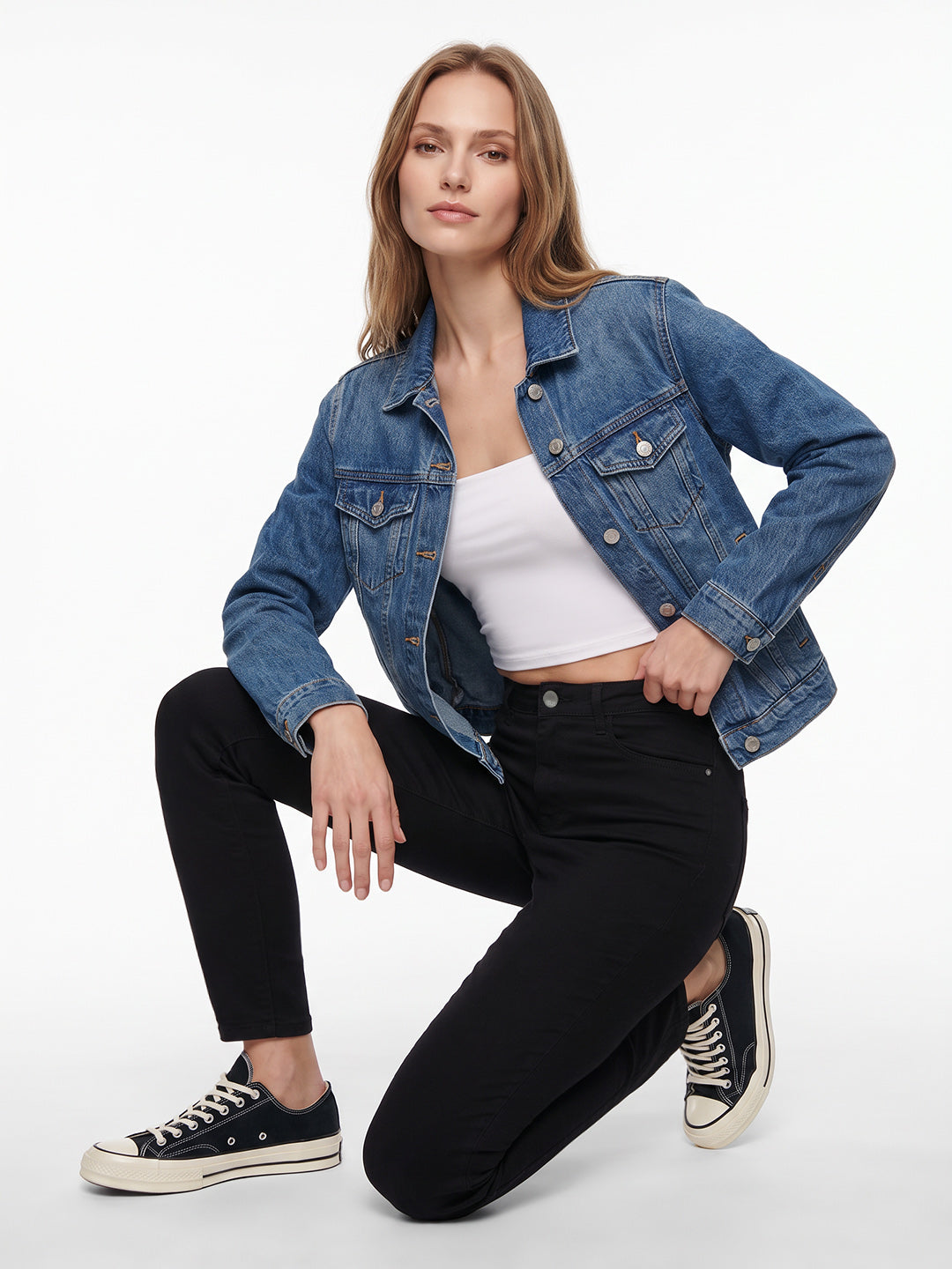 Women Black High-Rise Skinny Jeans