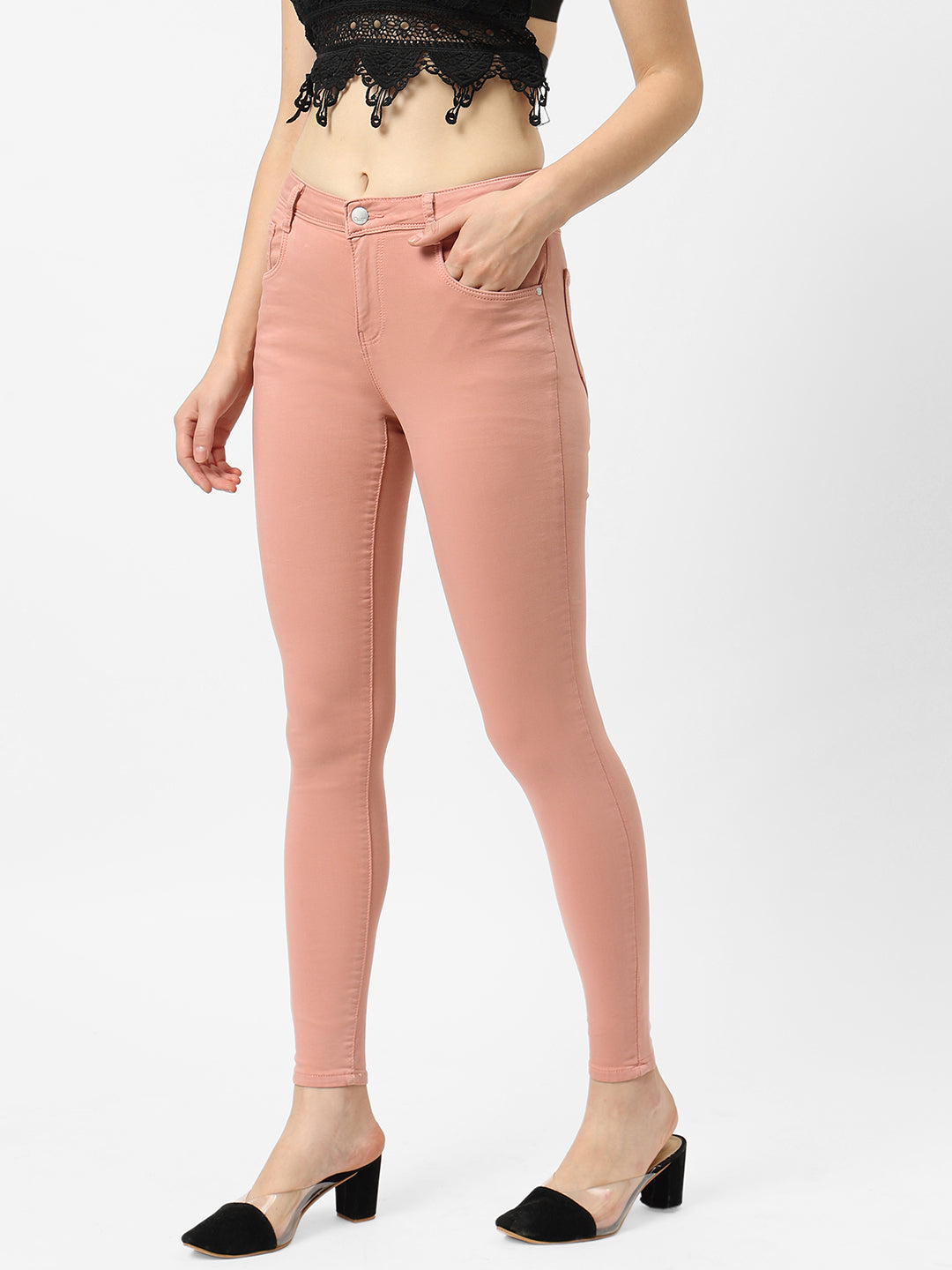 Women High-Rise Skinny Jeans