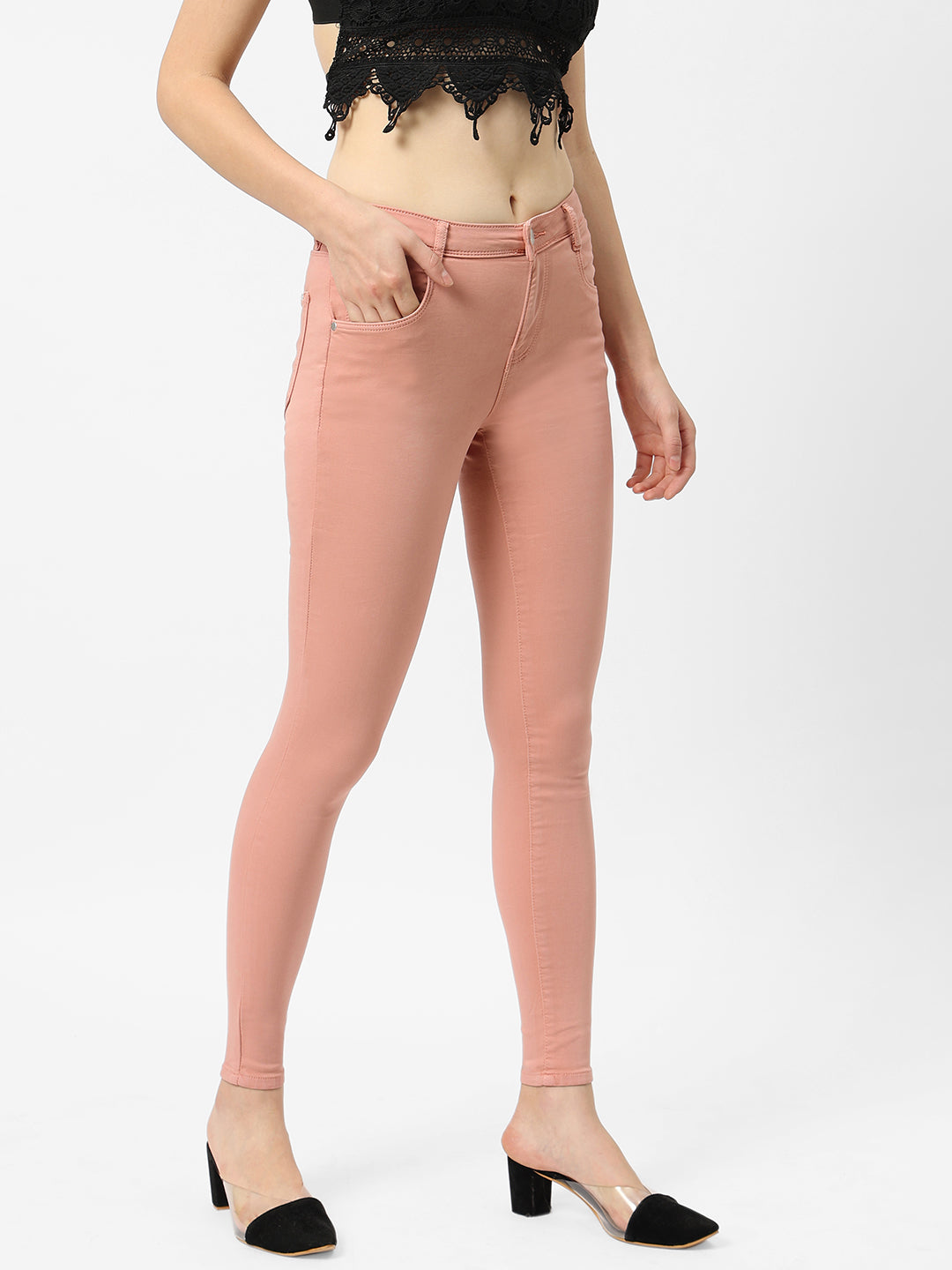 Women High-Rise Skinny Jeans