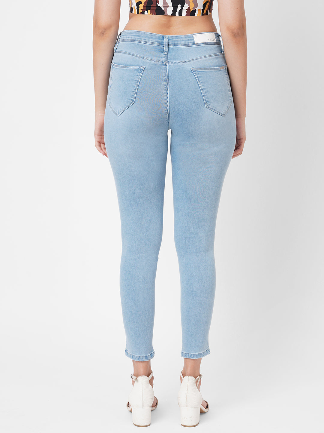 Women Mid-Rise Skinny Jeans