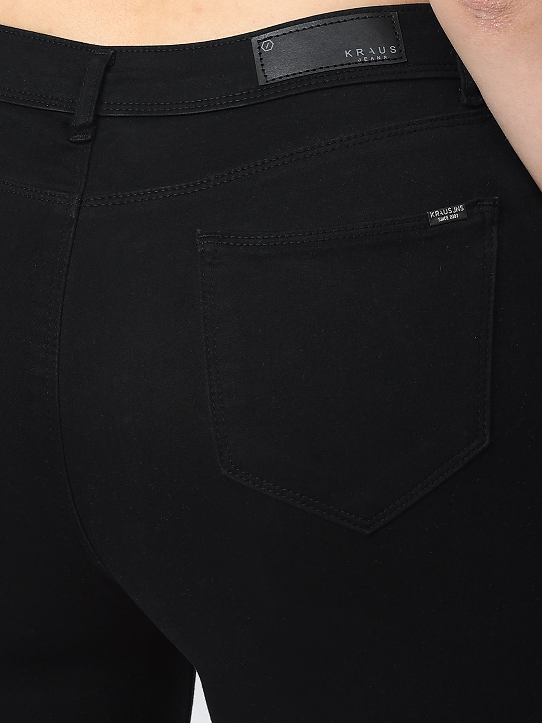 Women Black High-Rise Skinny Jeans