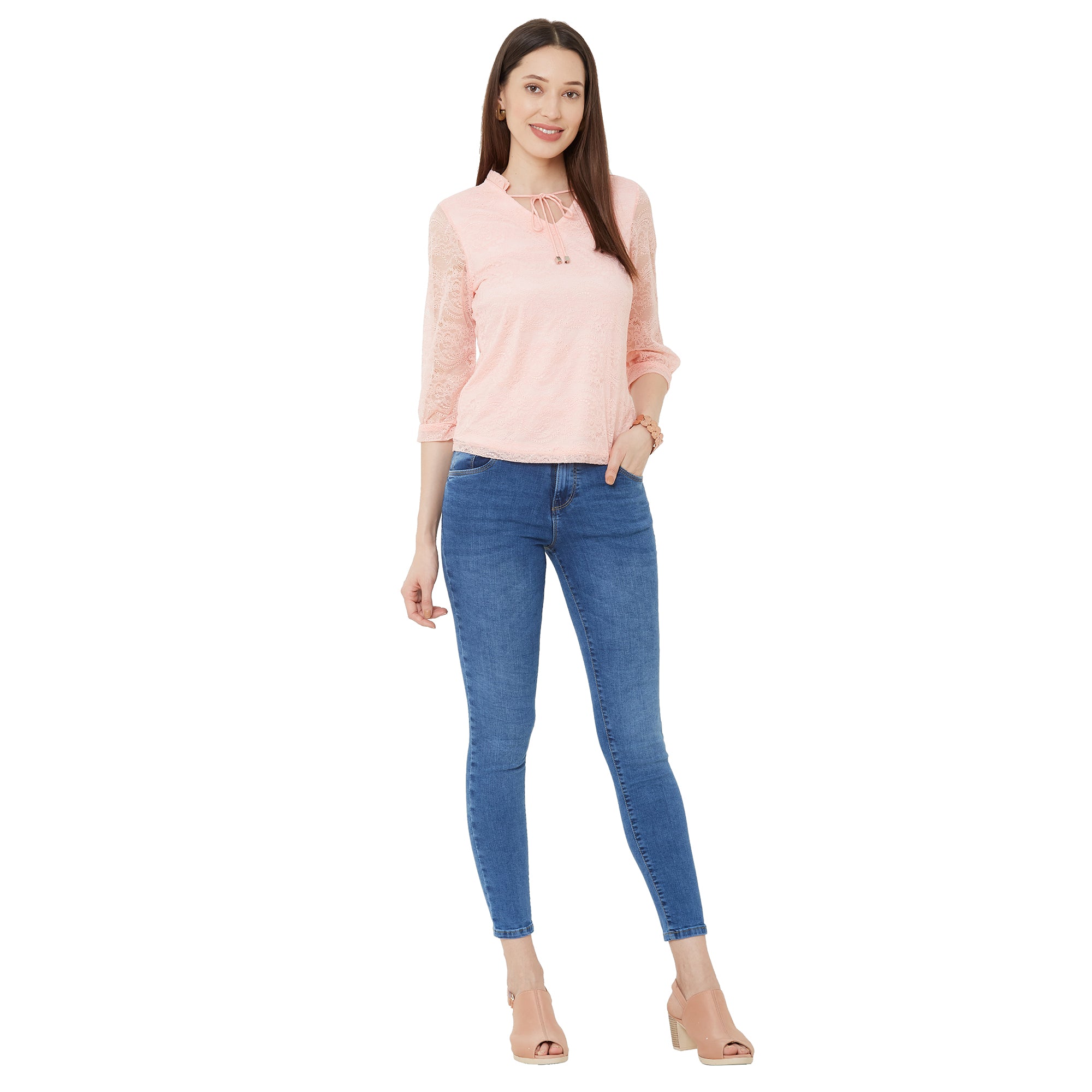 Women Peach Top