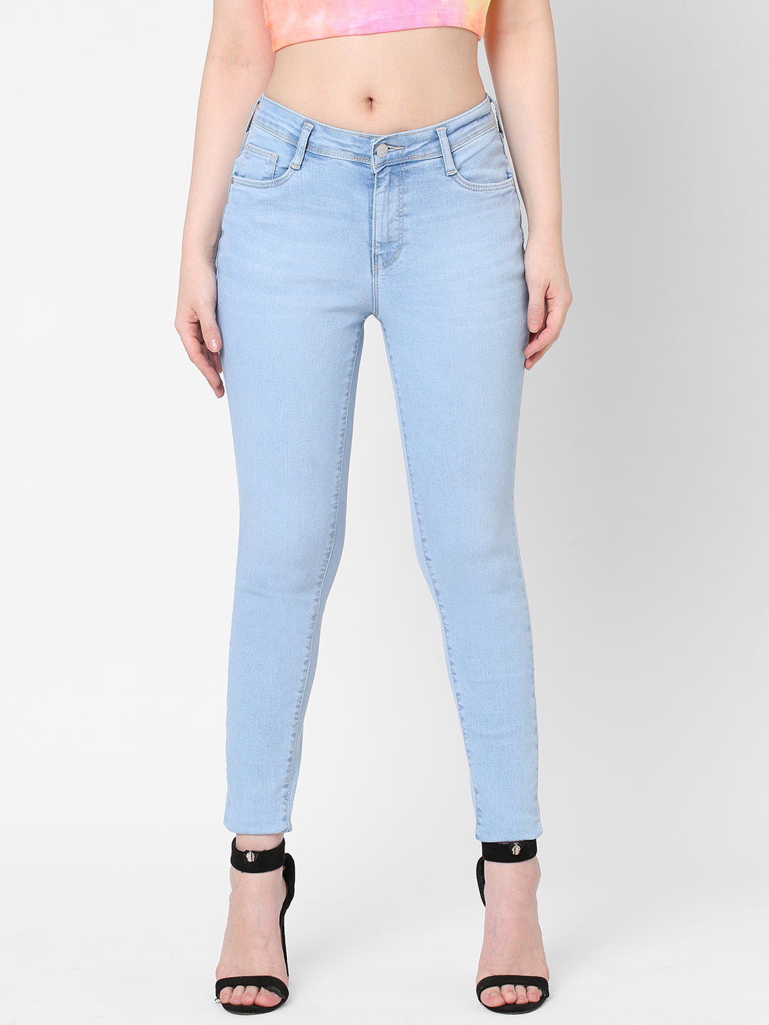Women High-Rise Skinny Jeans
