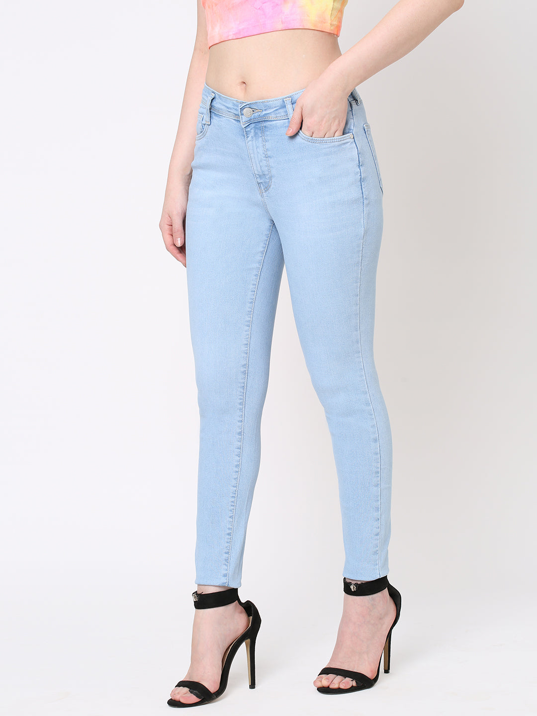 Women High-Rise Skinny Jeans
