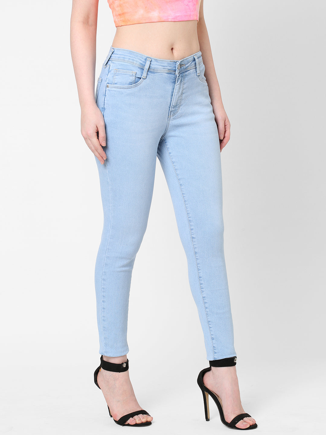 Women High-Rise Skinny Jeans