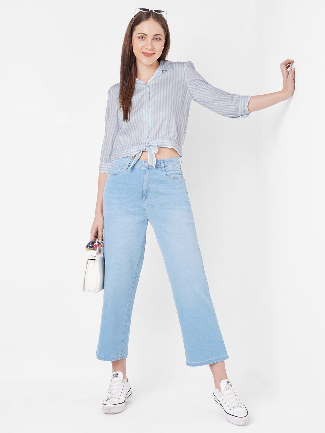 Women Sky/White Shirt