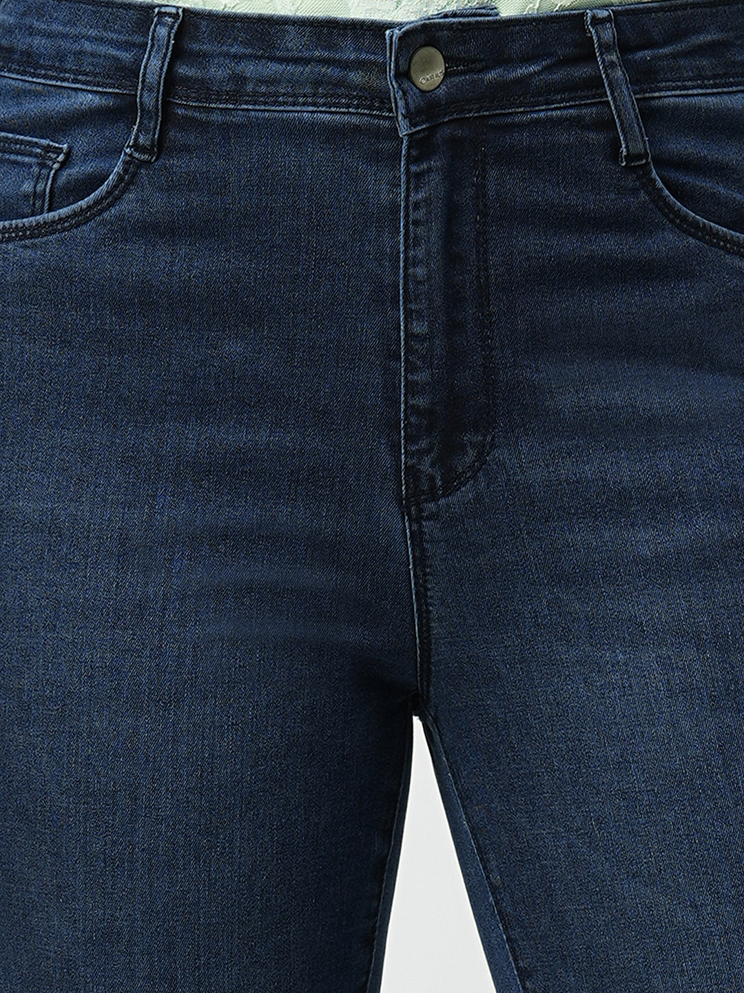 Women Dark Blue High-Rise Skinny Jeans