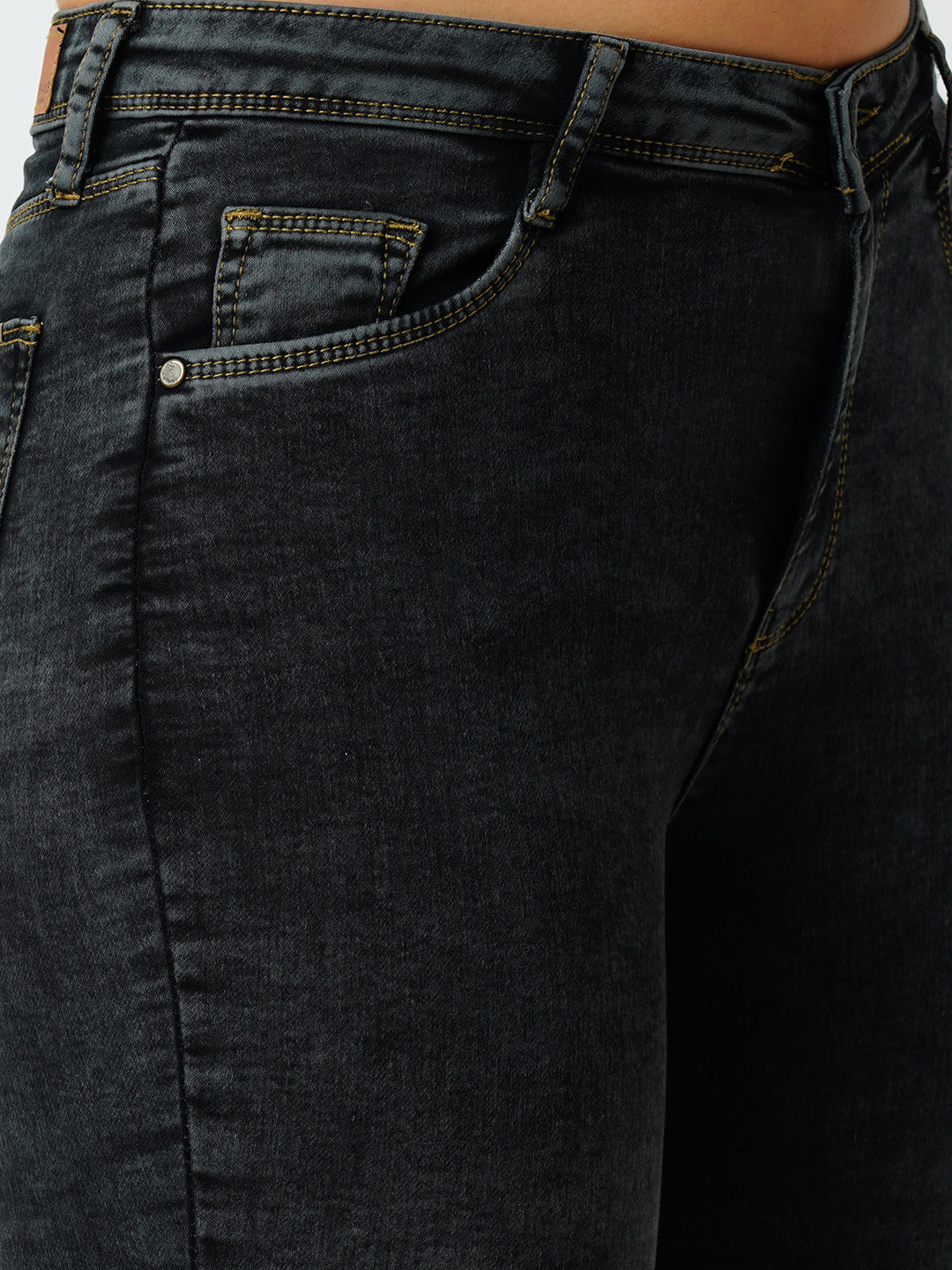 Women Dark Grey Mid-Rise Skinny Jeans