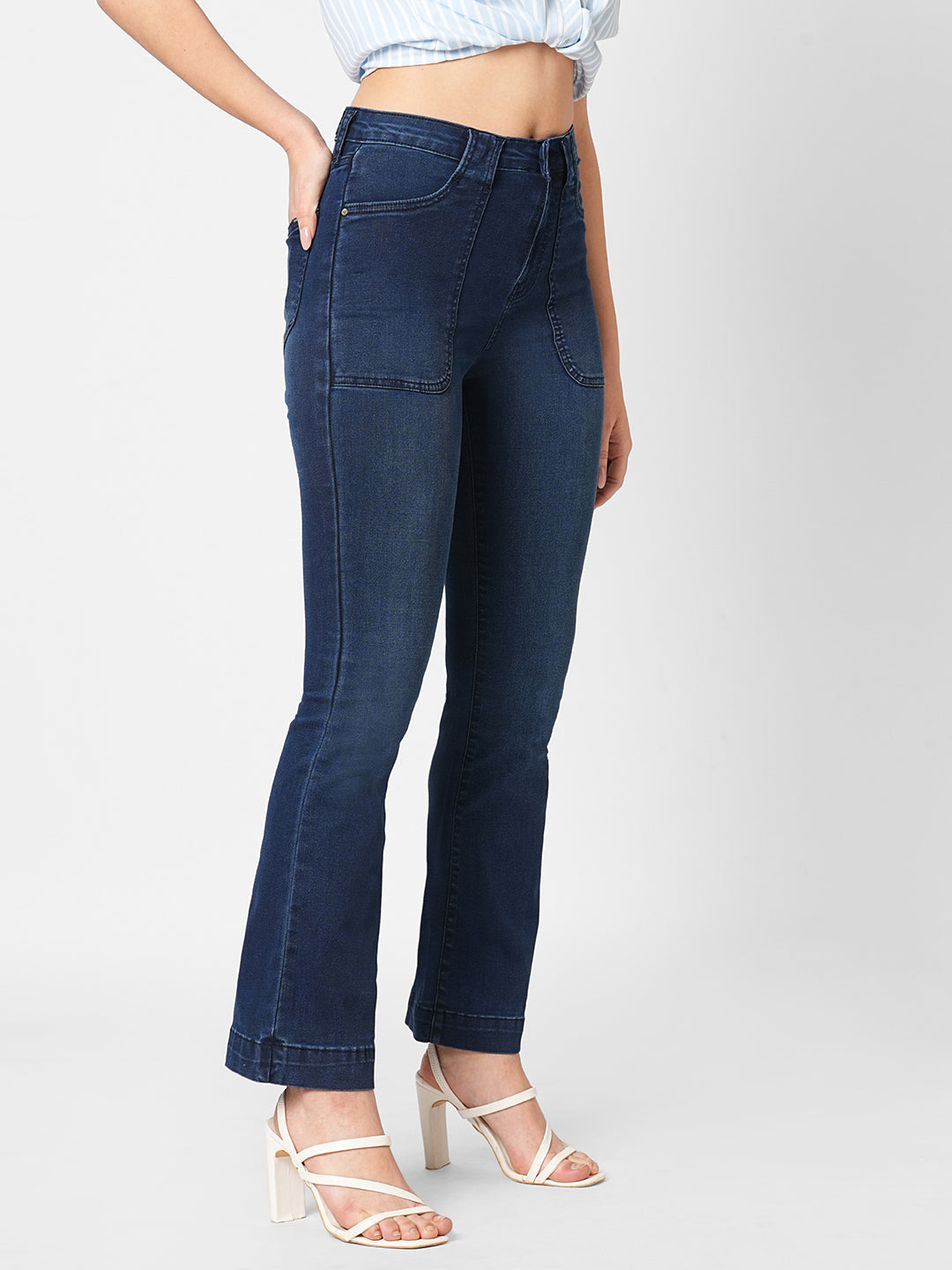 Women High-Rise Flare Jeans