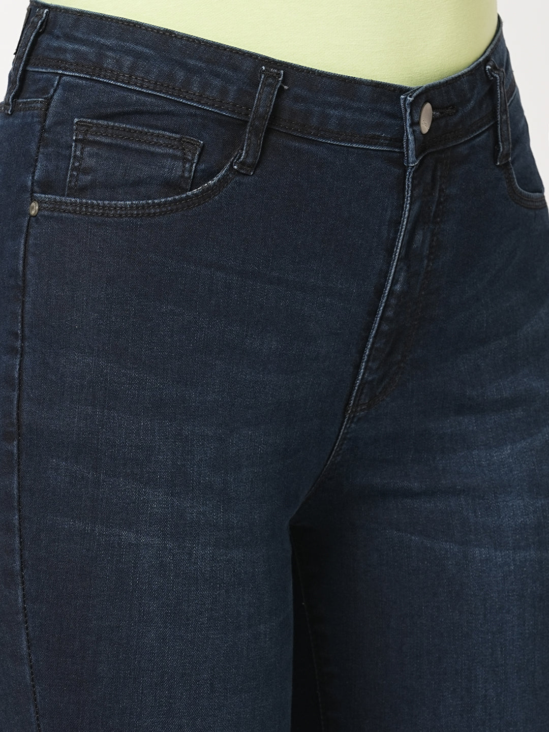 Women Carbon Black High-Rise Skinny Jeans