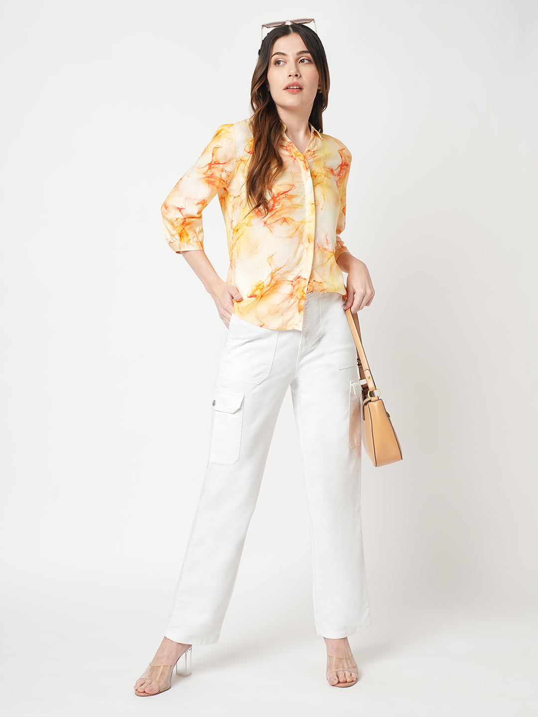 Women White Cargo