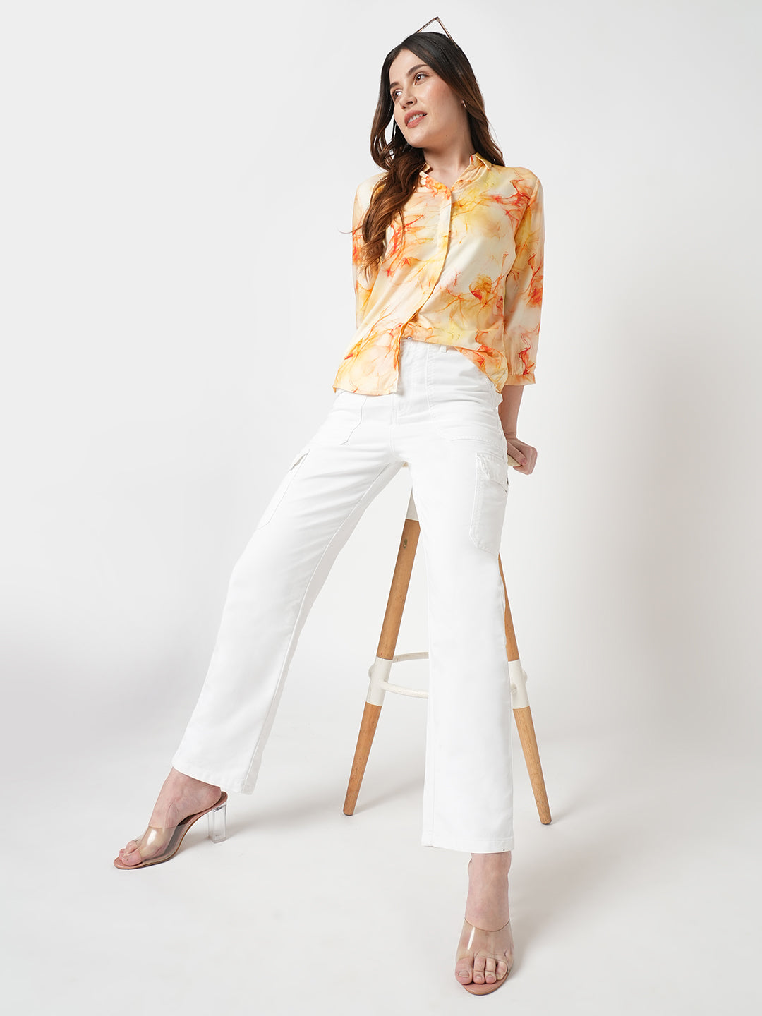 Women White Cargo