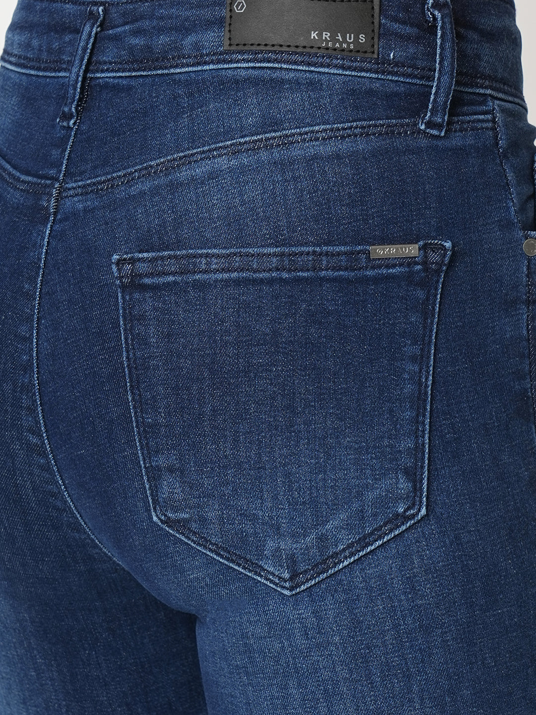 Women Blue High-Rise Skinny Jeans