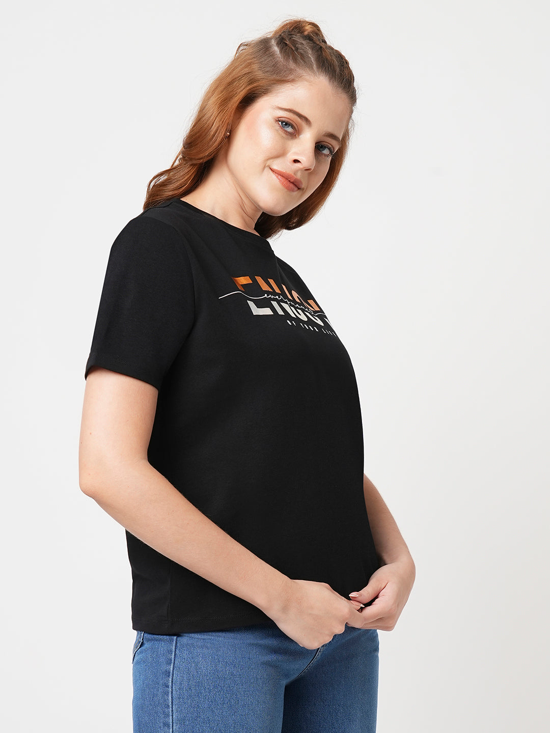 Women Boxy Graphic Tees
