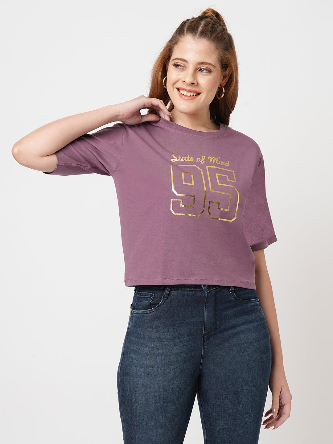 Women Boxy Graphic Tees