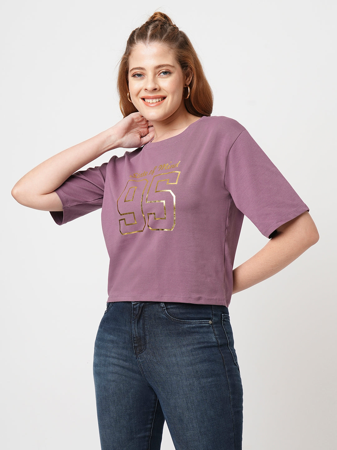 Women Boxy Graphic Tees