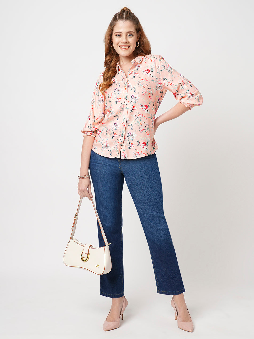 Women Floral Printed Shirt