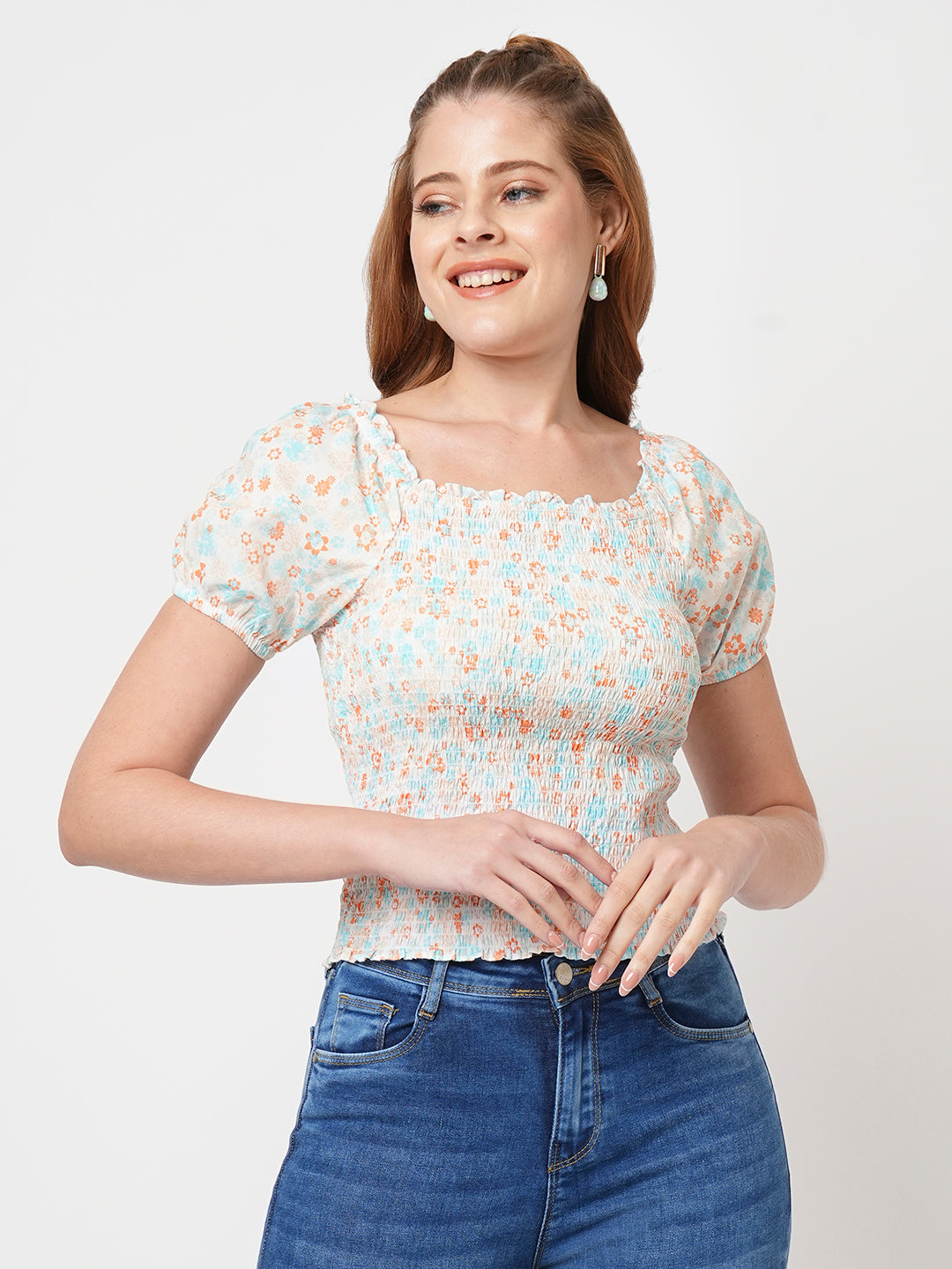 Women Floral Printed Top