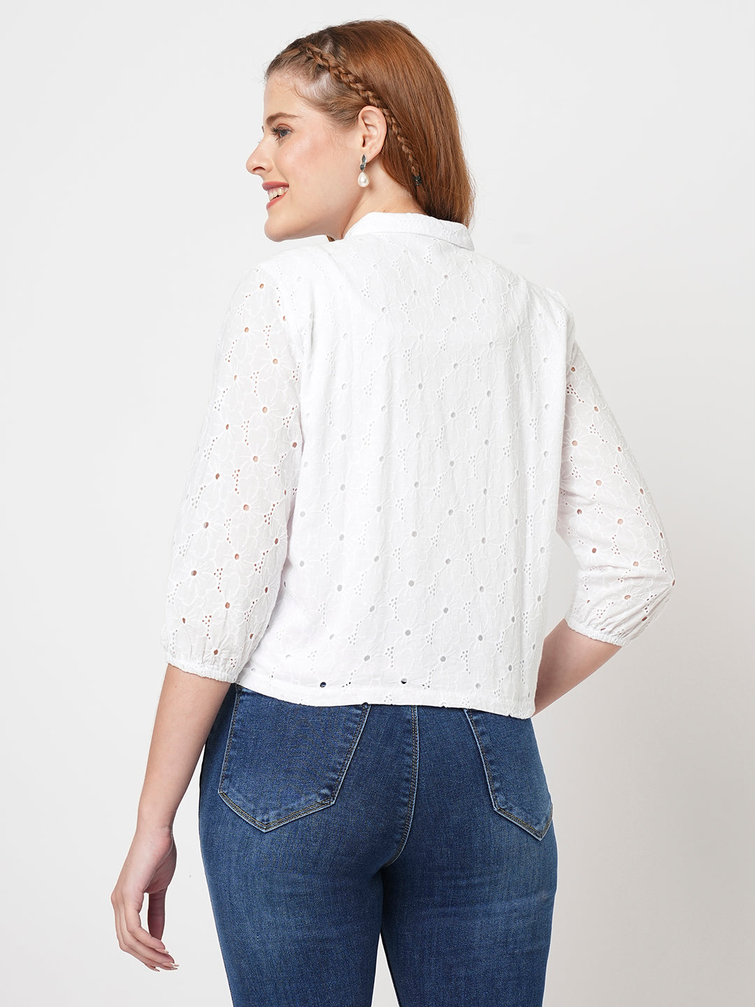 Women Schiffli Shirt