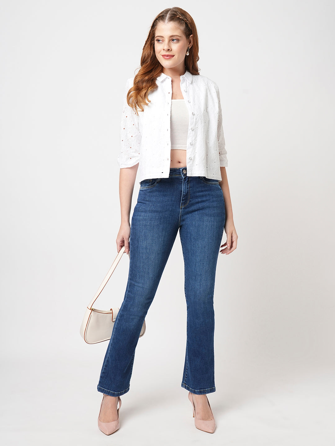 Women Schiffli Shirt