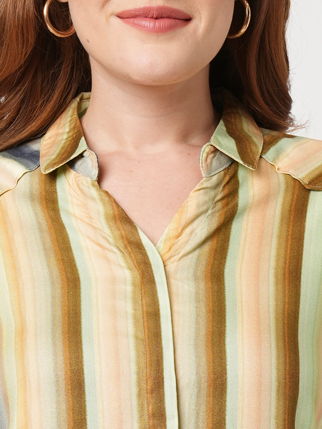 Women Striped Shirt
