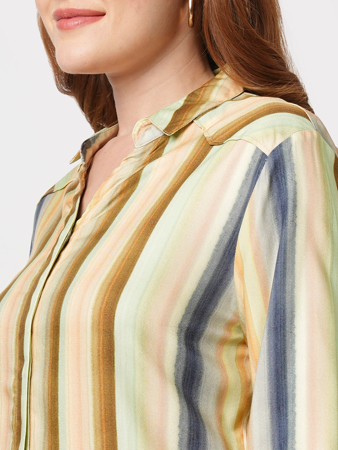 Women Striped Shirt