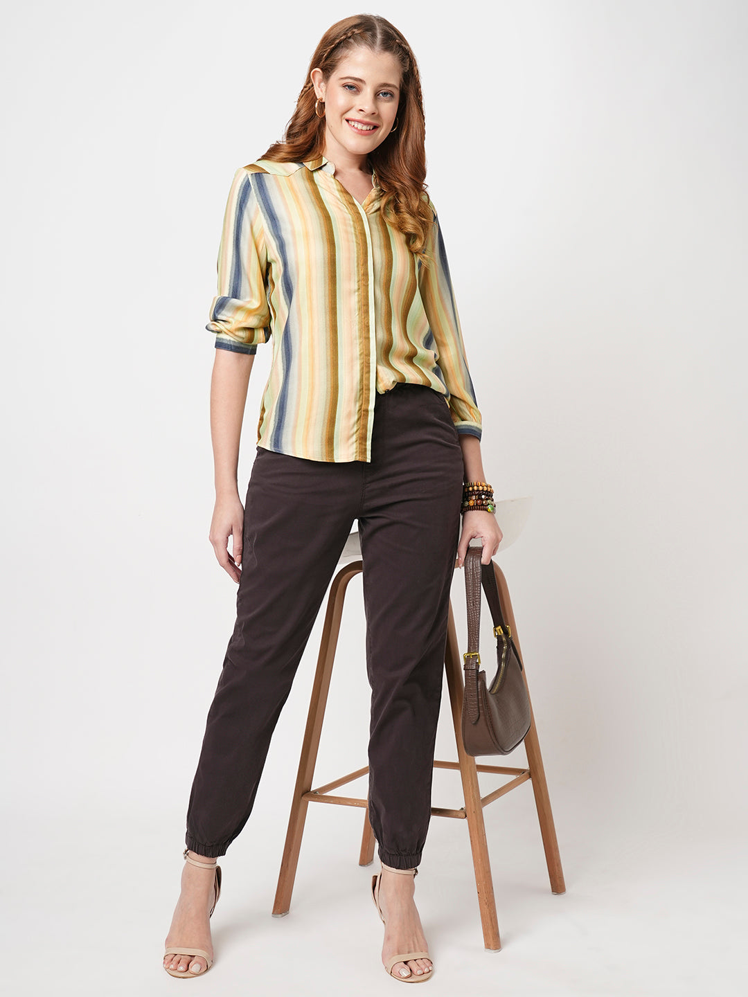 Women Striped Shirt