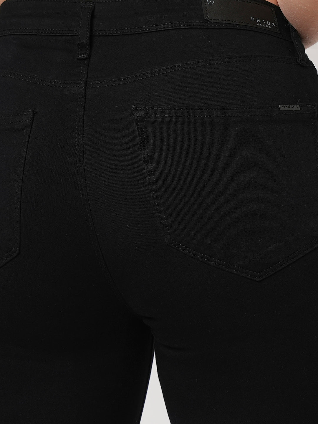 Women Black High-Rise Skinny Jeans