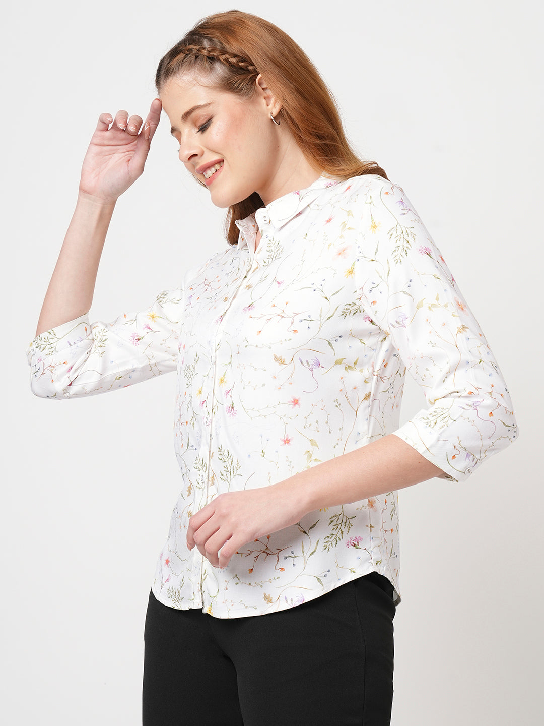 Women Floral Printed Shirt
