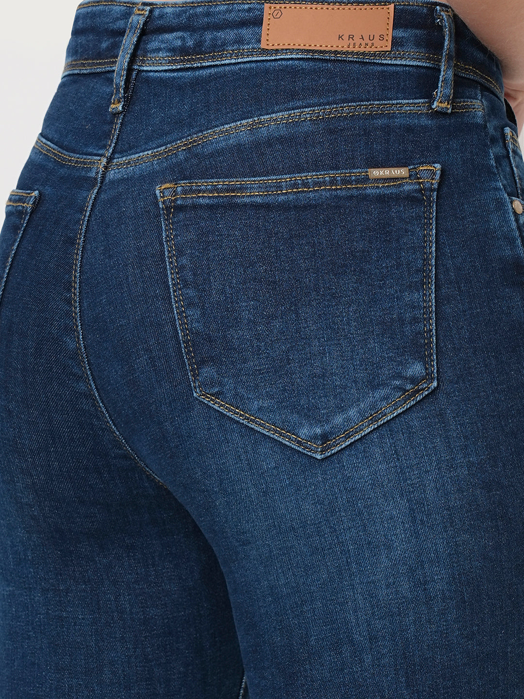Women Blue High-Rise Skinny Jeans