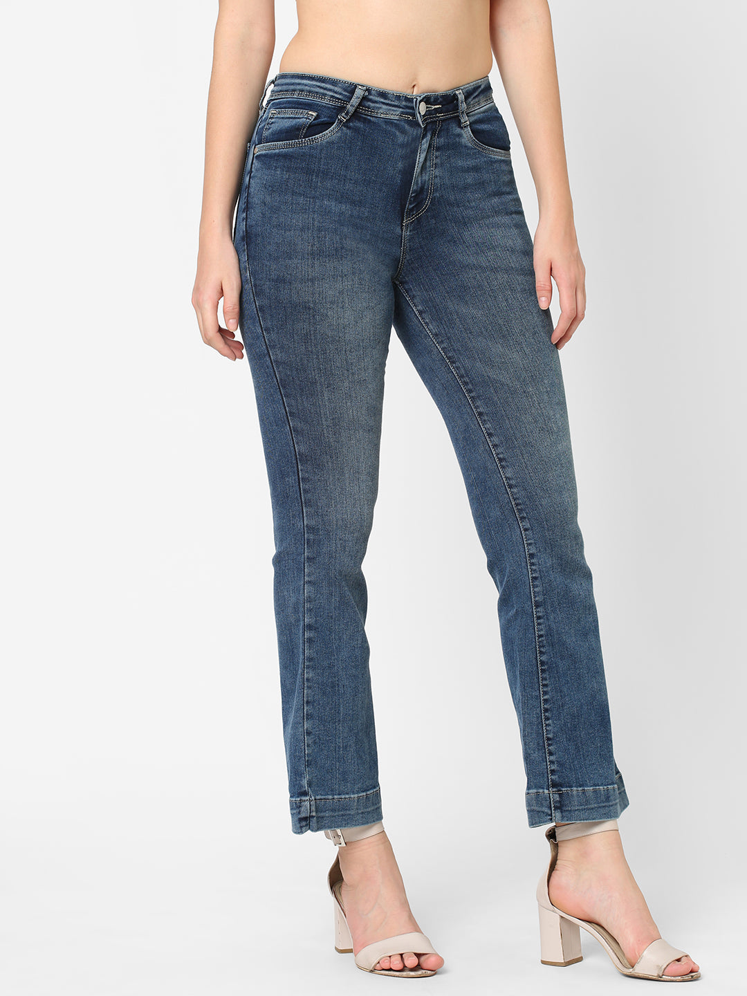 Women High-Rise Flare Jeans