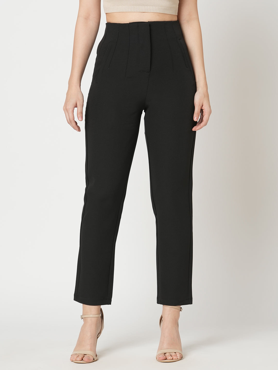 Women Black Trousers