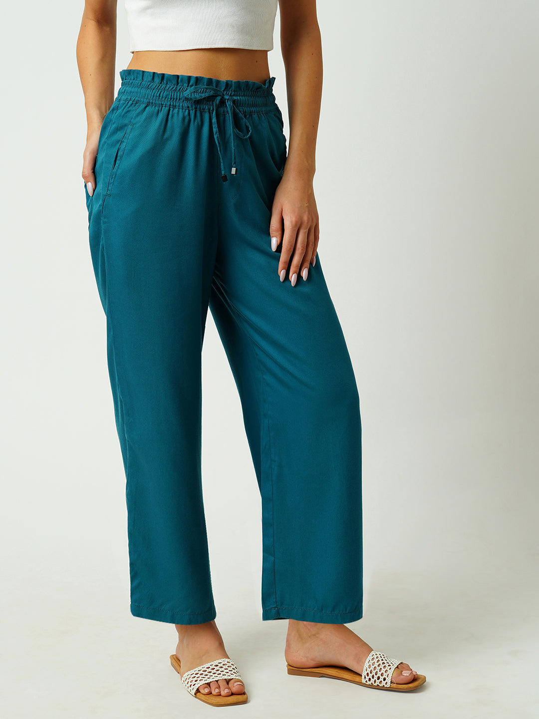 Women High-Rise Culottes
