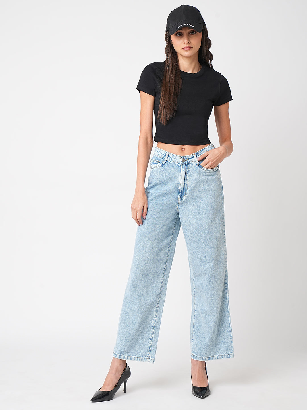 Women Genz Crop T-Shirt