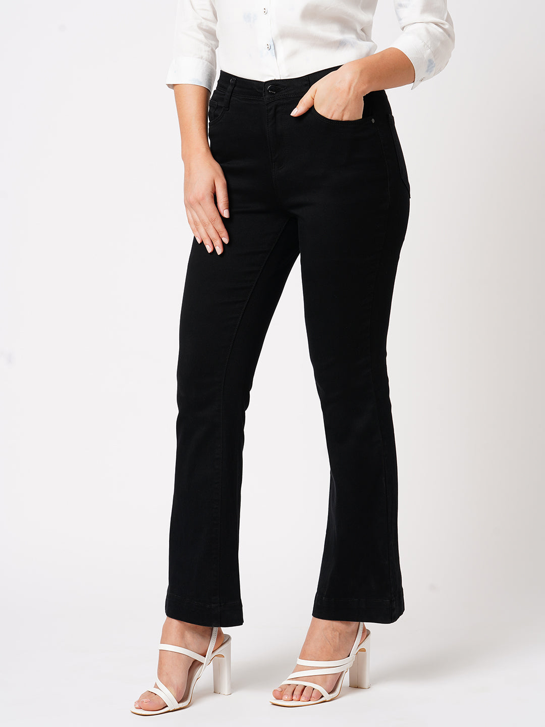 Women High-Rise Flare Jeans