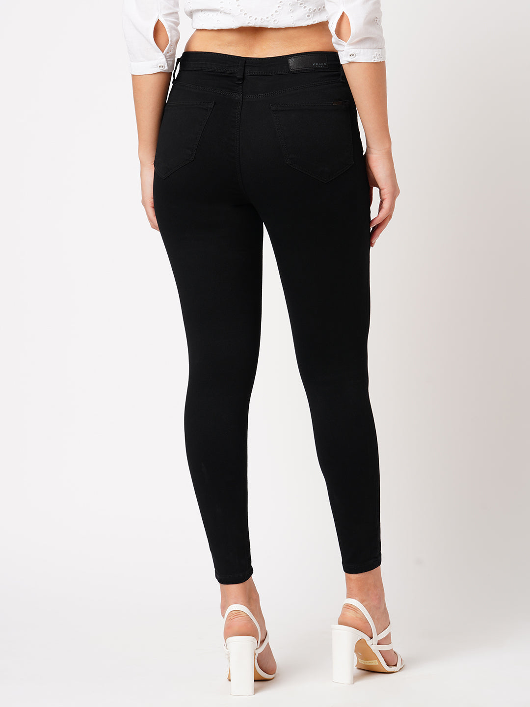 Women Black Slimming Skinny Jeans