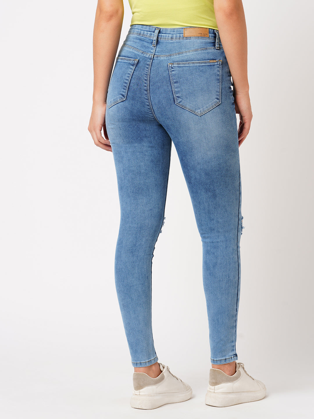 Women Blue Sky High-Rise Skinny Jeans