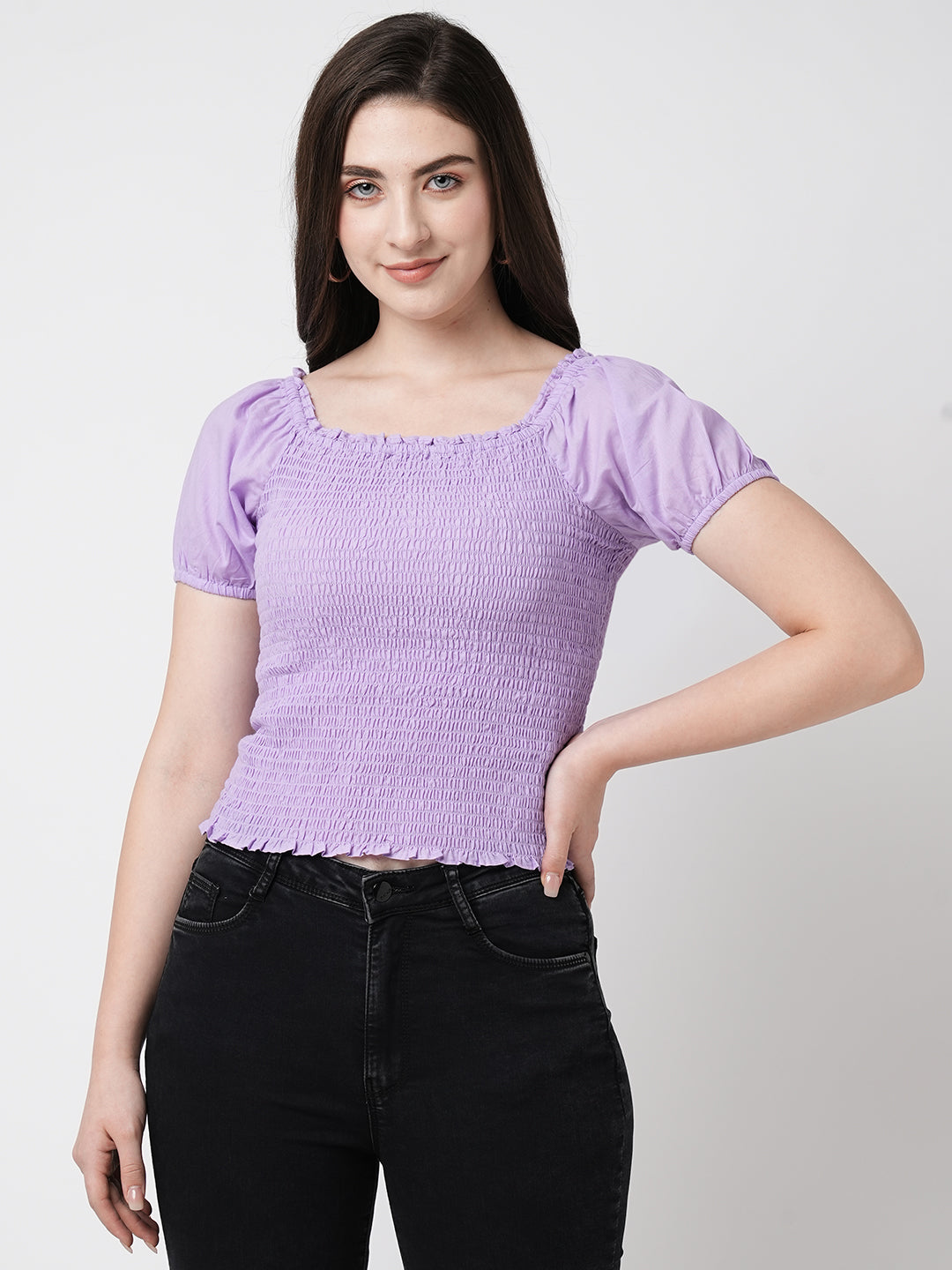 Women Lilac Top