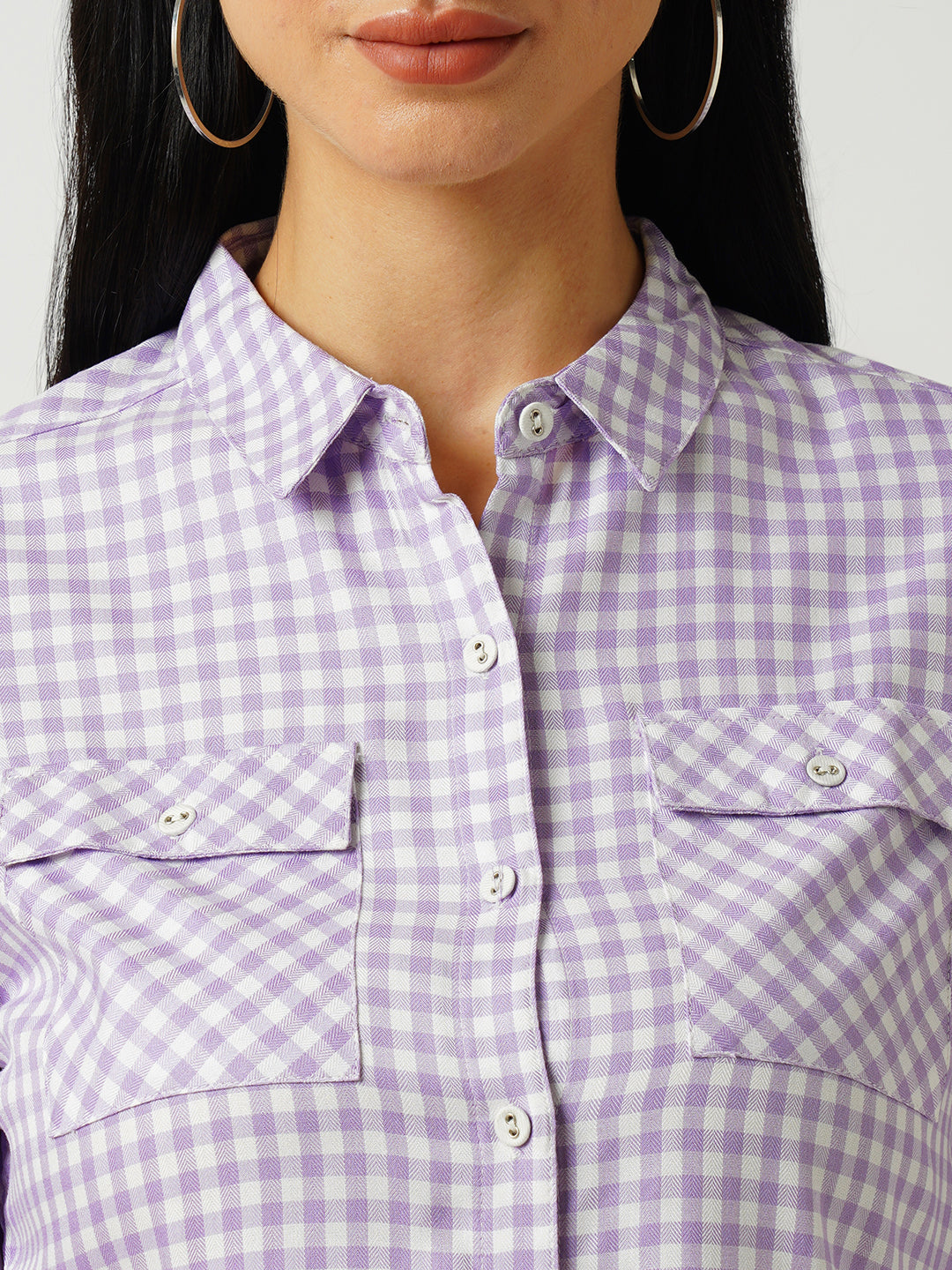 Women Lilac/White Shirt