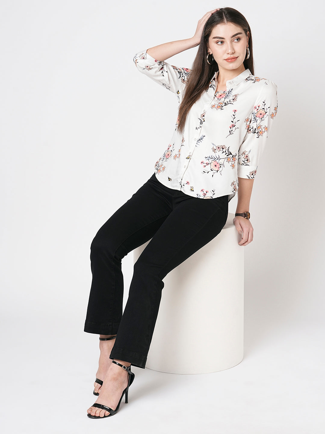 Women High-Rise Flare Jeans