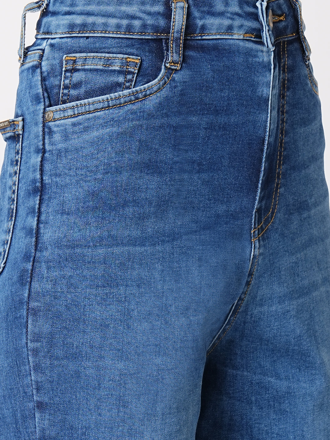 Women High-Rise Loose Straight Fit Jeans