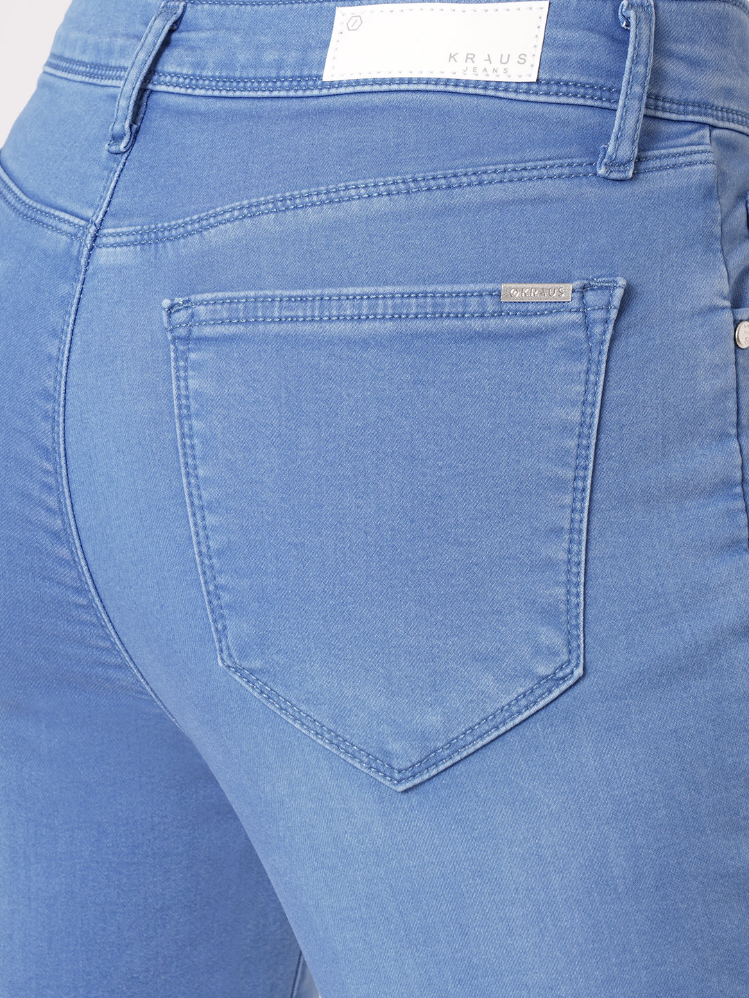 Women Bruno Blue High-Rise Skinny Jeans
