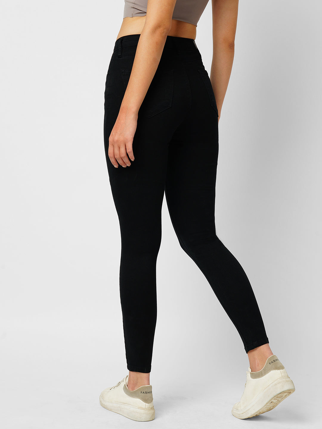 Women Sky High-Rise Skinny Fit Jeans
