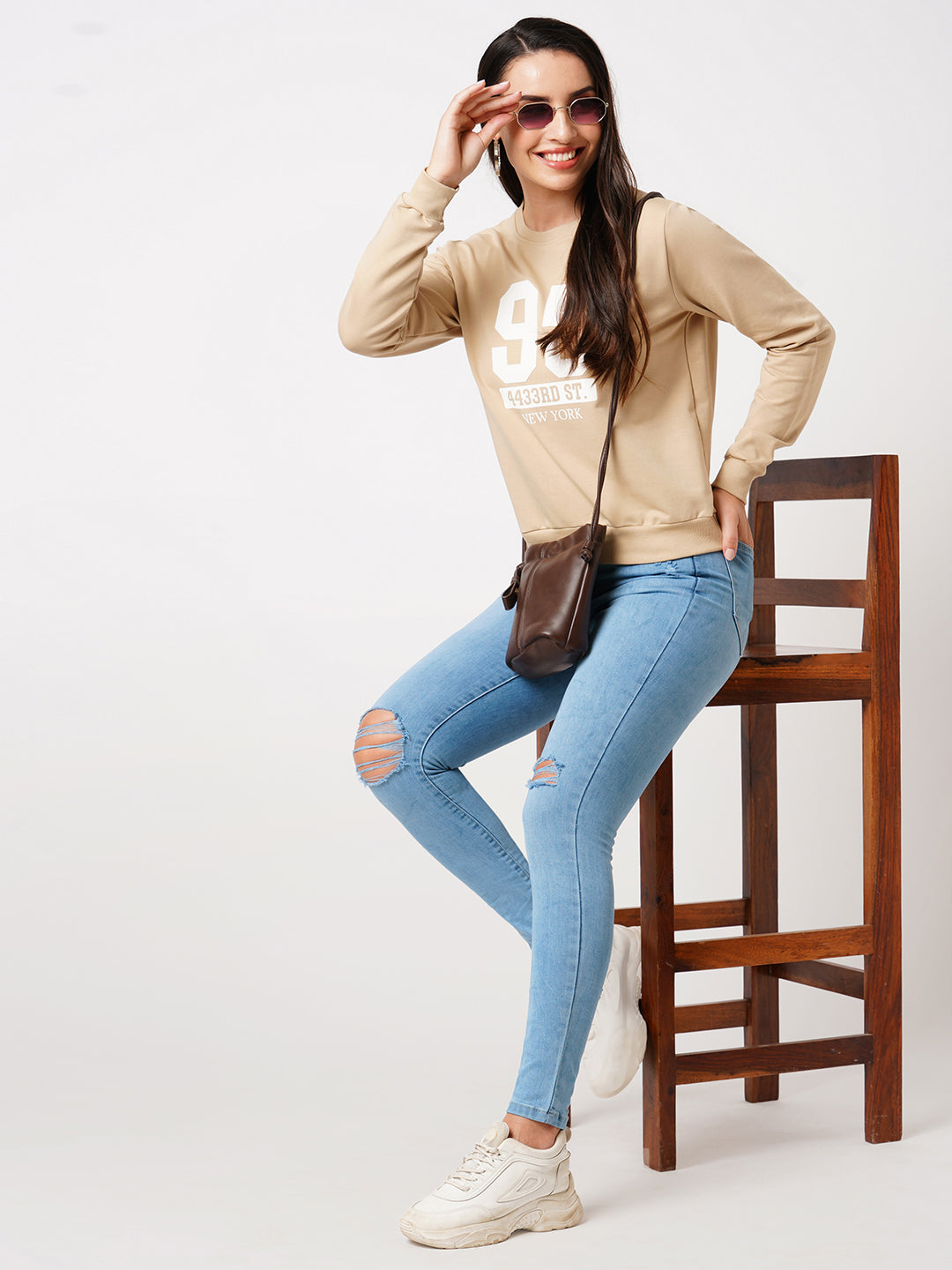 Women Black Sky High Skinny Jeans