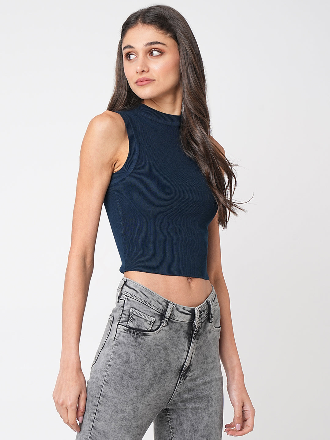 Women Airforce Flat Knit Top